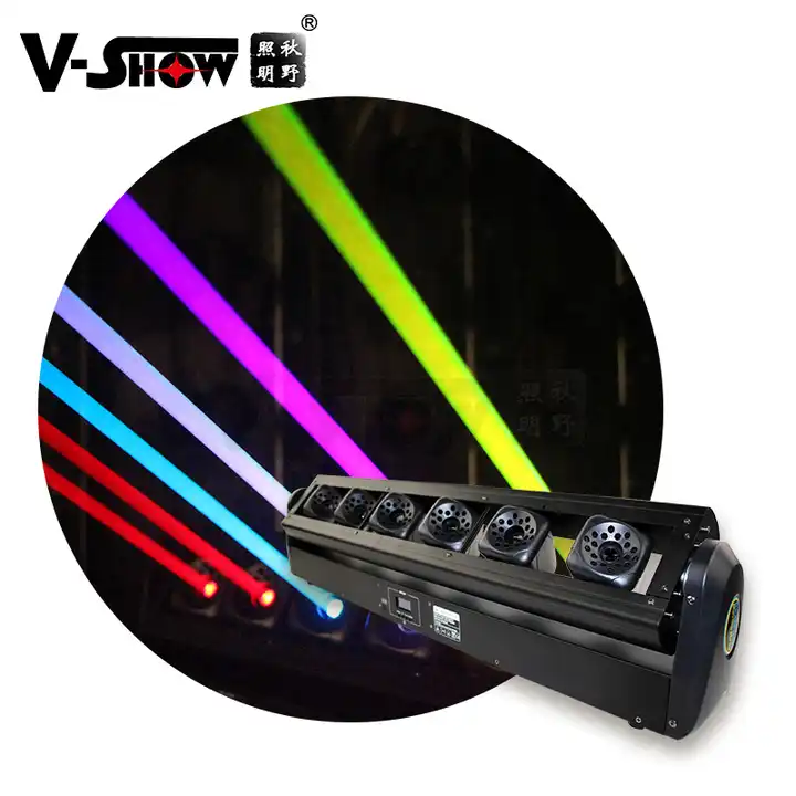 Barre motorisée 6 lasers RGB Barre motorisée 6 lasers RGB